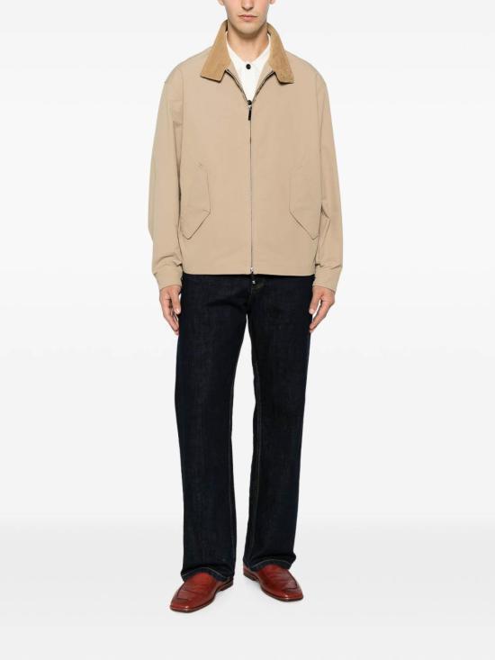 26FW 엠포리오 아르마니 봄버 자켓 EM006737AF28010U6163 BEIGE - EMPORIO ARMANI