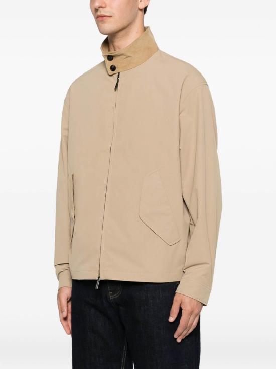 26FW 엠포리오 아르마니 봄버 자켓 EM006737AF28010U6163 BEIGE - EMPORIO ARMANI