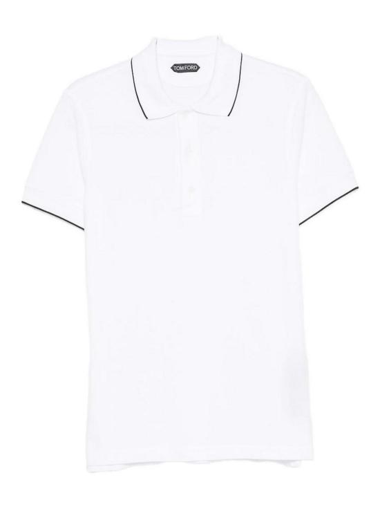 26FW 톰포드 폴로 티셔츠 JPS019JMT015WNA WHITE