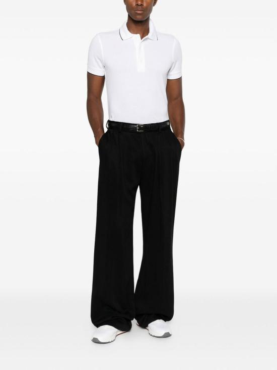 26FW 톰포드 폴로 티셔츠 JPS019JMT015WNA WHITE - TOMFORD