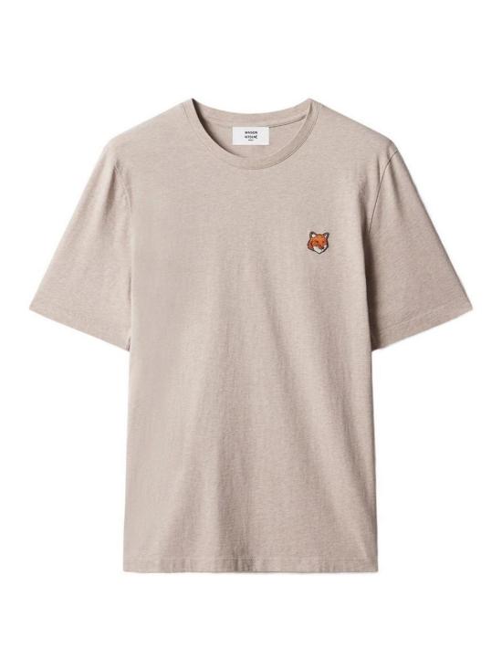26FW 메종키츠네 폭스 헤드 레귤러 티셔츠 PM00107KJ70260604 BEIGE