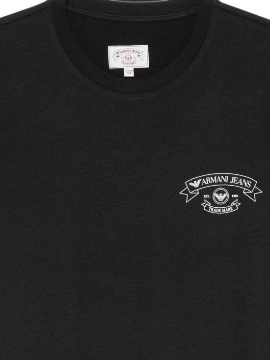 26FW 엠포리오 아르마니 반팔 티셔츠 EM005926AF29996UC001 BLACK - EMPORIO ARMANI