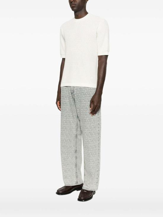 26SS 엠포리오 아르마니 스웨터 EM006377AF27862U0003 WHITE - EMPORIO ARMANI