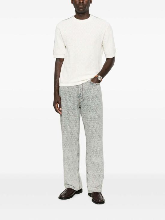 26SS 엠포리오 아르마니 스웨터 EM006377AF27862U0003 WHITE - EMPORIO ARMANI
