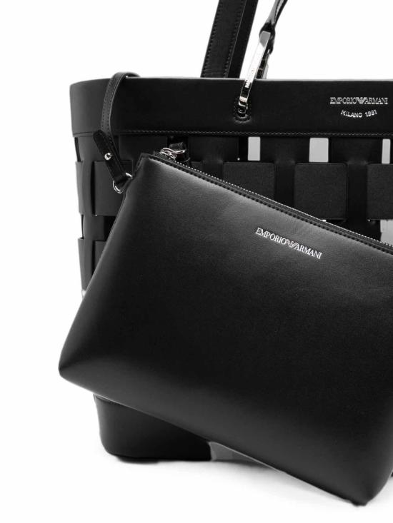 26FW 엠포리오 아르마니 토트백 EW000360AF27054UC001 BLACK - EMPORIO ARMANI