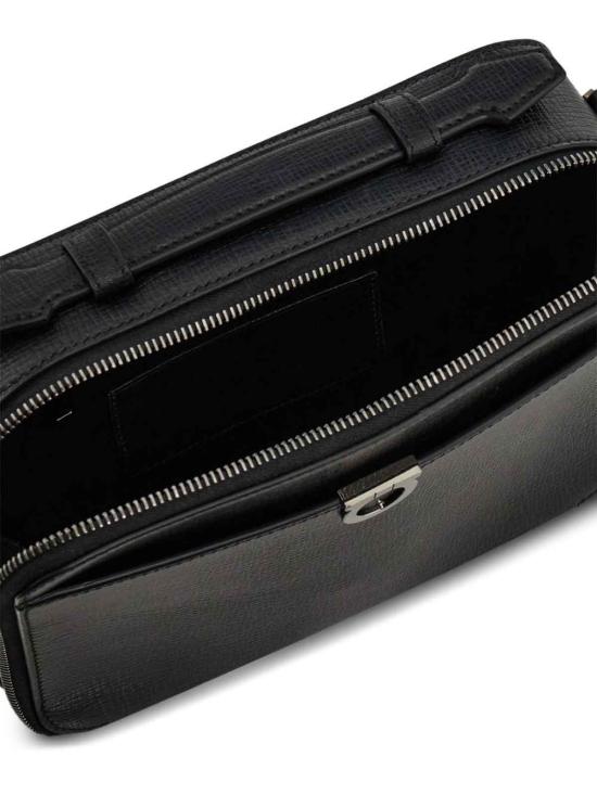 26FW 살바토레 페라가모 크로스백 241924E19 BLACK - SALVATORE FERRAGAMO