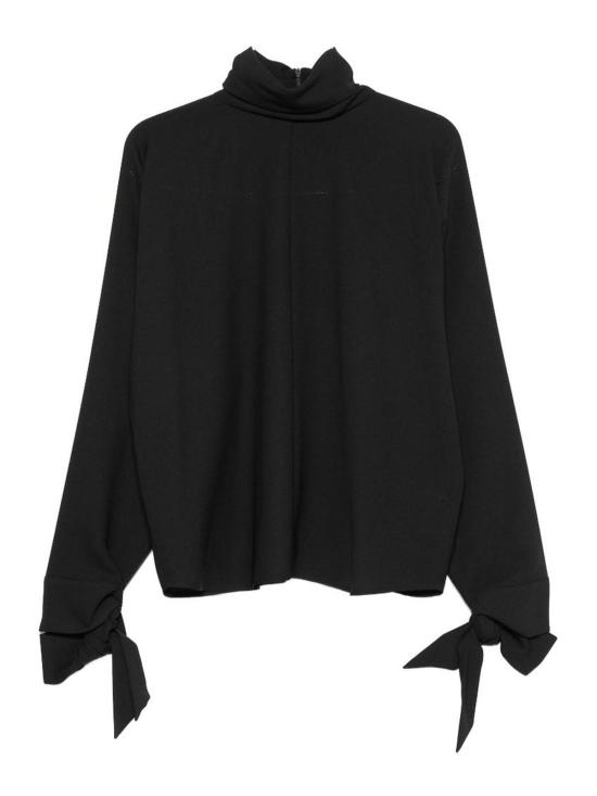 26FW 엠포리오 아르마니 블라우스 EW002879AF12696UC001 BLACK