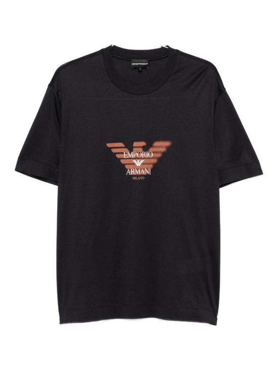 26FW 엠포리오 아르마니 반팔 티셔츠 EM006765AF10017UB118 DARK BLUE