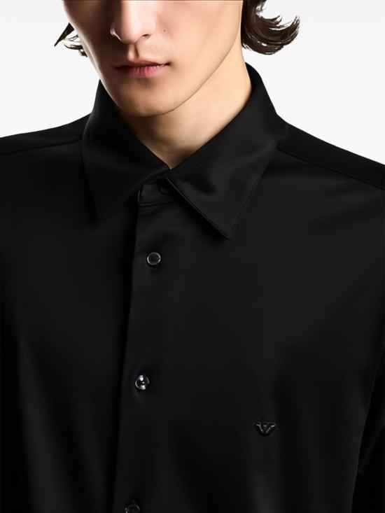 26FW 엠포리오 아르마니 셔츠 EM004603AF10017UC001 BLACK - EMPORIO ARMANI