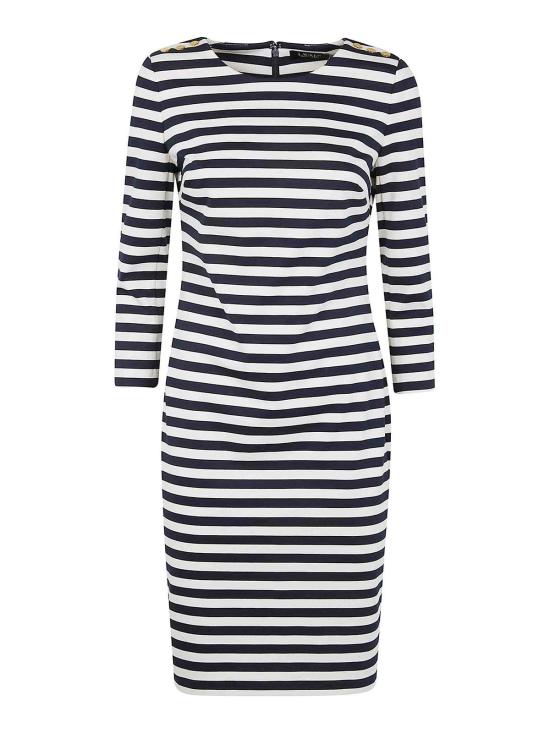 25FW 랄프 로렌 롱 원피스 200P03678001 BLUE