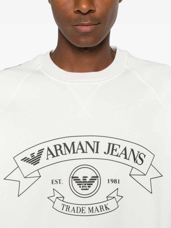 26FW 엠포리오 아르마니 탑 EM007527AF30255U0003 WHITE - EMPORIO ARMANI