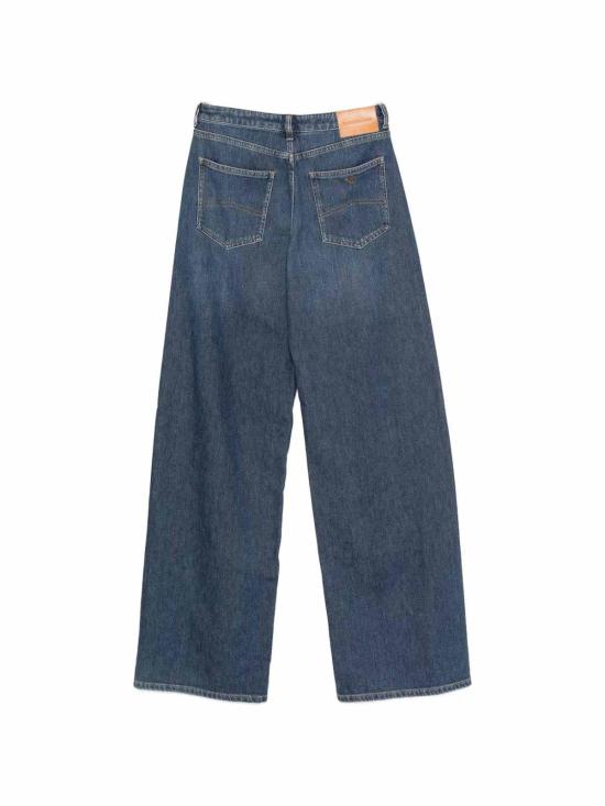 26FW 엠포리오 아르마니 스트레이트 팬츠 EW004795AF28397MB002 DARK BLUE - EMPORIO ARMANI