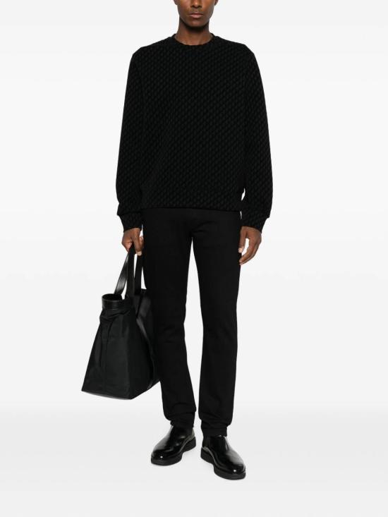 26FW 엠포리오 아르마니 탑 EM006874AF10013FC375 BLACK - EMPORIO ARMANI