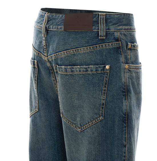 26FW 브루넬로 쿠치넬리 팬츠 MP095P5565 C9039 BLUE - BRUNELLO CUCINELLI