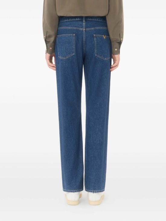 26FW 발렌티노 가라바니 스트레이트 팬츠 VDE15EBKN558 DARK BLUE - VALENTINO GARAVANI