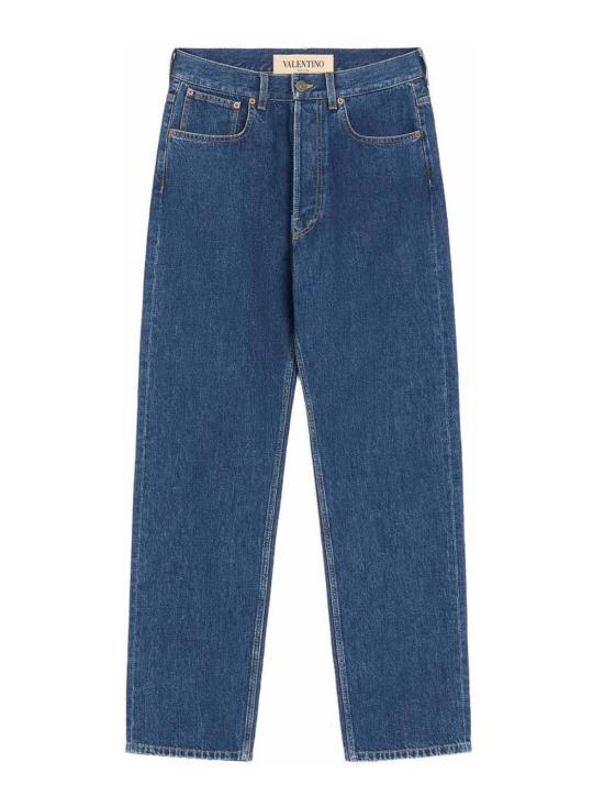 26FW 발렌티노 가라바니 스트레이트 팬츠 VDE15EBKN558 DARK BLUE