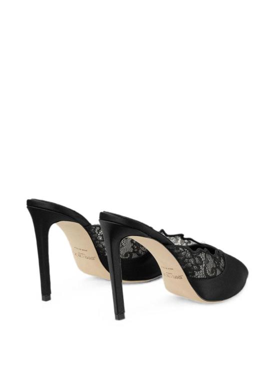 26FW 지미추 뮬/슬리퍼 BRIGITTEMULE100WANBLACKBLACK - JIMMY CHOO