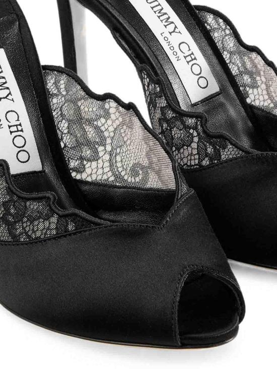 26FW 지미추 뮬/슬리퍼 BRIGITTEMULE100WANBLACKBLACK - JIMMY CHOO