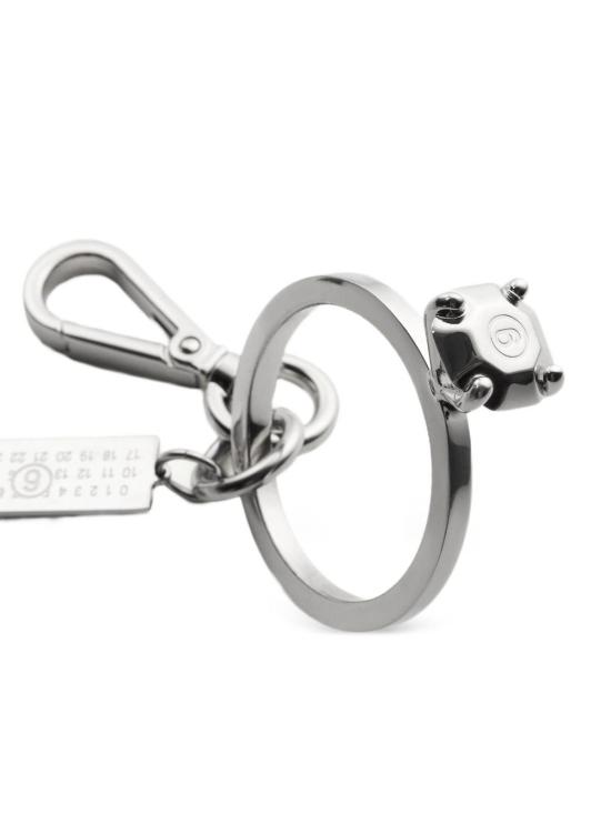 26FW MM6 메종마르지엘라 키링 SM6UA0022P9210951 SILVER - MM6 MAISON MARGIELA