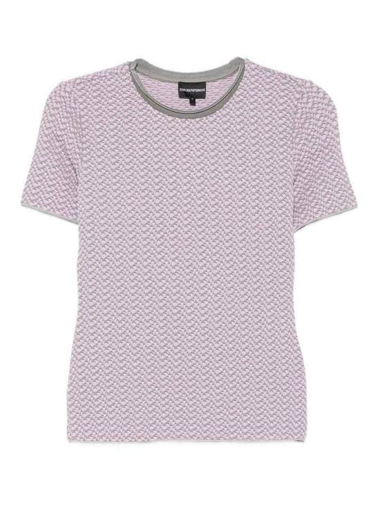 26FW 엠포리오 아르마니 탑 EW004726AF25832F8084 METALLIC