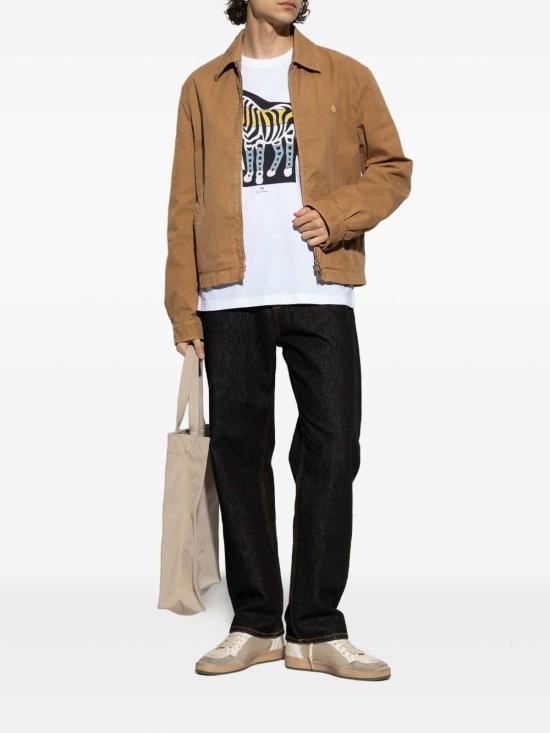 26FW 폴 스미스 지브라 패치 반팔 M2R011RWP607801 WHITE - PAUL SMITH