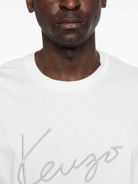 26FW 겐조 반팔 티셔츠 FG65TS2864SG02 WHITE - KENZO