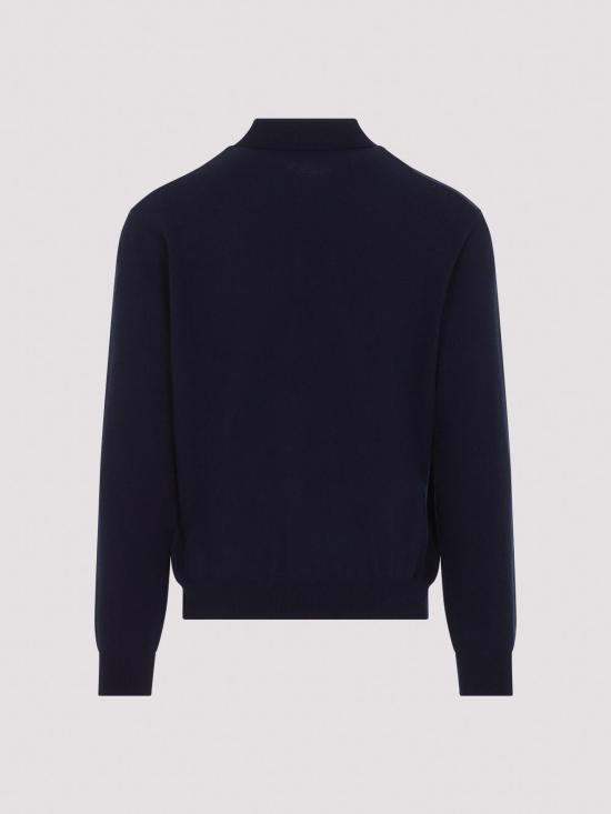 26FW 랄프로렌 퍼플라벨 폴로 티셔츠 790P22444002 BLUE - RALPH LAUREN PURPLE LABEL