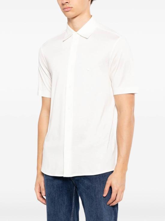 26FW 엠포리오 아르마니 셔츠 EM004603AF10017U0003 WHITE - EMPORIO ARMANI