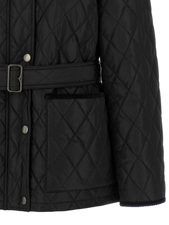 25FW 버버리 칠턴 퀼팅 자켓 8110378 BLACK - BURBERRY