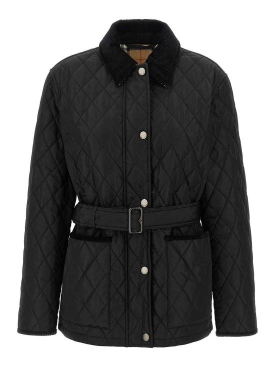 25FW 버버리 칠턴 퀼팅 자켓 8110378 BLACK