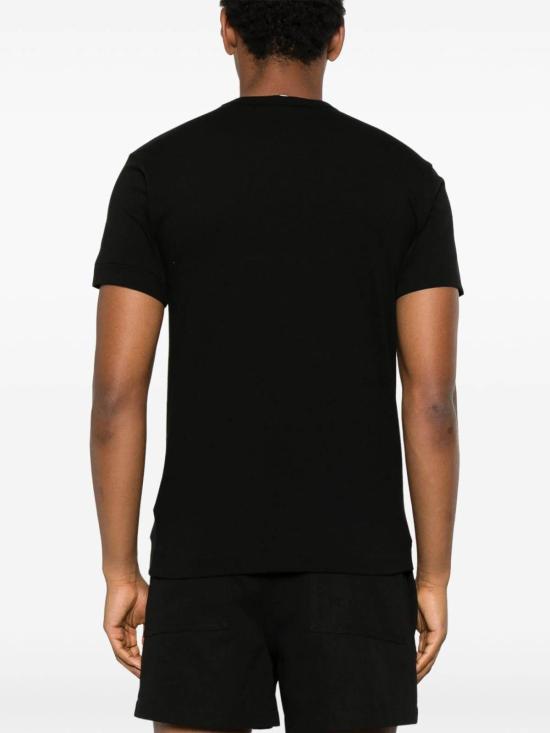 26FW 꼼데가르송 반팔 티셔츠 AXT1121 BLACK - COMME DES GARCONS