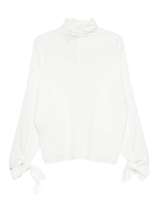 26FW 엠포리오 아르마니 블라우스 EW002879AF12696U0006 WHITE - EMPORIO ARMANI