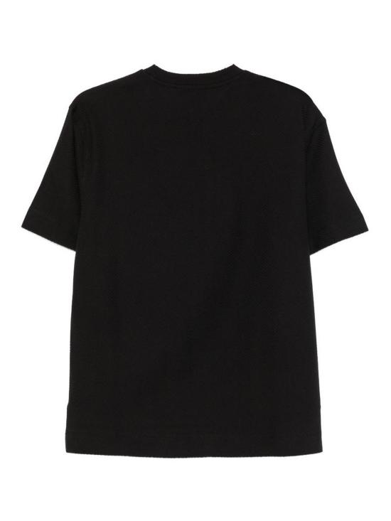 26FW 엠포리오 아르마니 반팔 티셔츠 EM007038AF10762FC328 BLACK - EMPORIO ARMANI