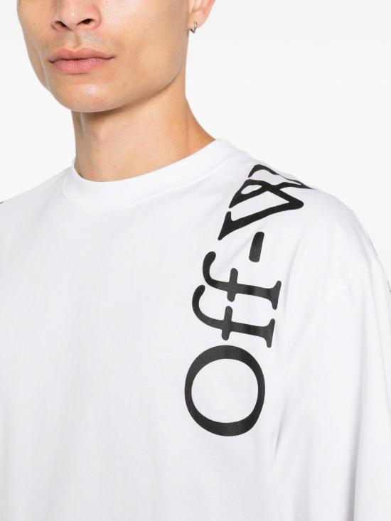 26FW 오프화이트 반팔 티셔츠 OMAA120F26JER01010 WHITE - OFF WHITE