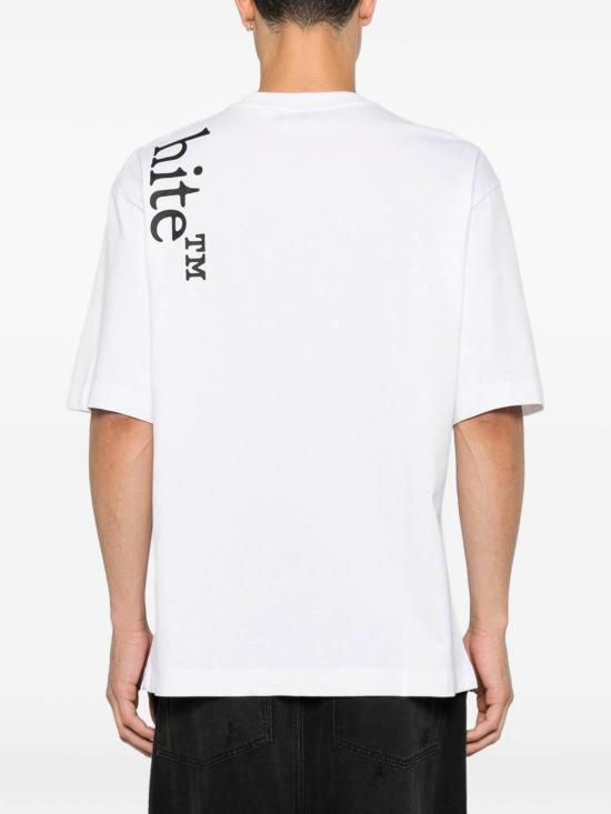 26FW 오프화이트 반팔 티셔츠 OMAA120F26JER01010 WHITE - OFF WHITE