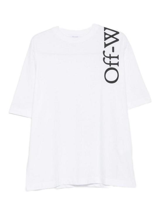 26FW 오프화이트 반팔 티셔츠 OMAA120F26JER01010 WHITE