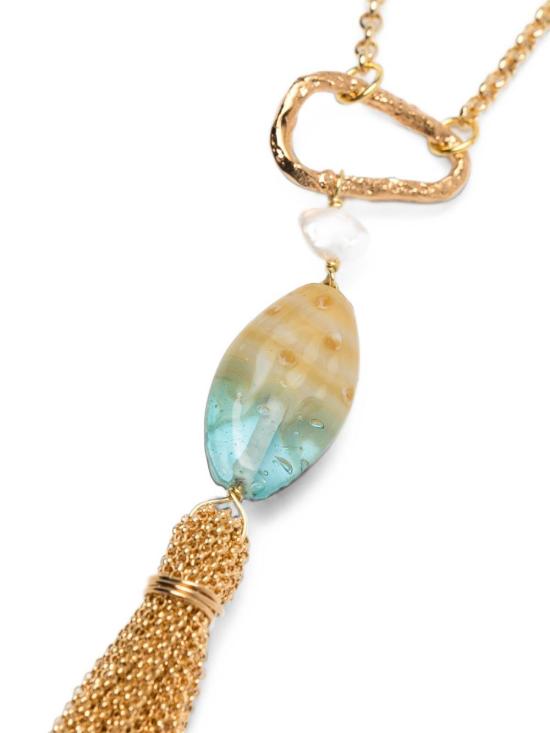 26FW 포르테포르테 목걸이/팬던트 15160MYJEWELJADE GREEN - FORTE FORTE
