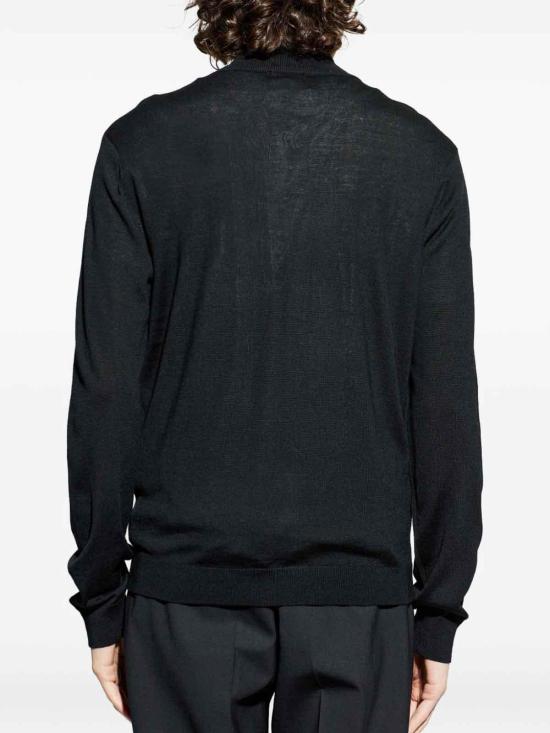 26FW 엠포리오 아르마니 가디건 EM004379AF23421UC001 BLACK - EMPORIO ARMANI