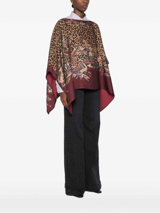 26FW 에트로 케이프 WRJA0027AK19UX0866 BROWN - ETRO