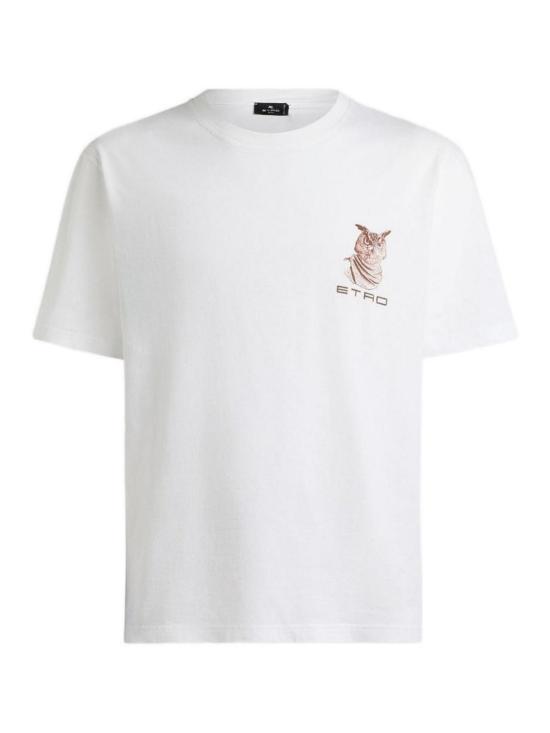26FW 에트로 반팔 티셔츠 MRMA0002AR13IW0001 WHITE