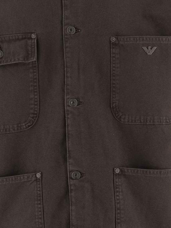 26FW 엠포리오 아르마니 숏팬츠 EM006501AF27763U6030 BROWN - EMPORIO ARMANI
