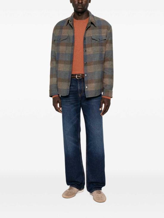 26FW 에트로 스트레이트 팬츠 MRNB0021AC11MS9090 DARK BLUE - ETRO