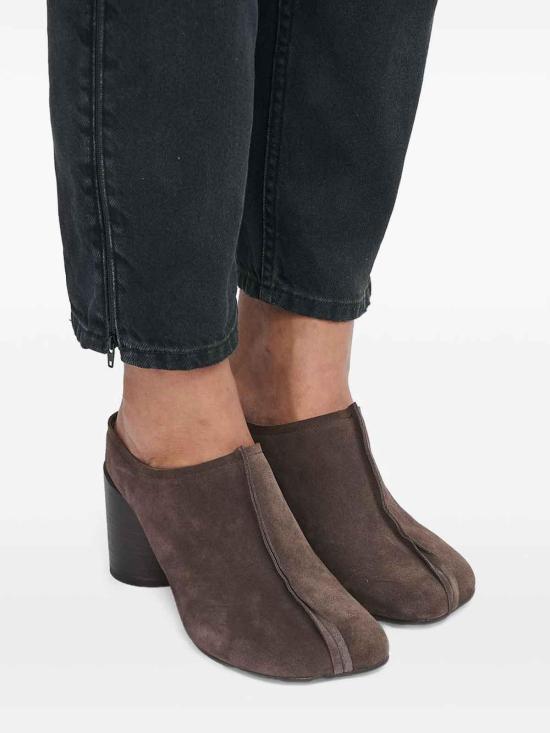 26FW MM6 메종마르지엘라 뮬/슬리퍼 S59WX0085P6385T2154 BROWN - MM6 MAISON MARGIELA