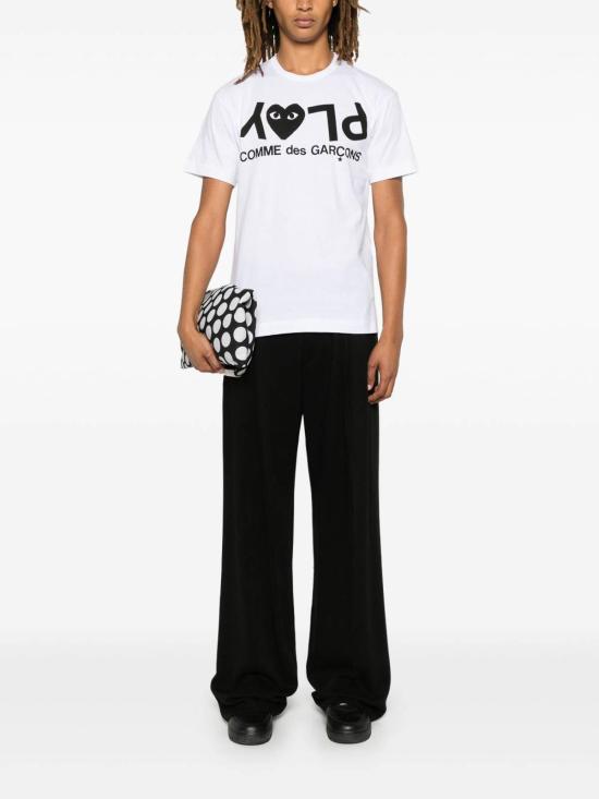 26SS 꼼데가르송 반팔 티셔츠 AXT0681 WHITE - COMME DES GARCONS
