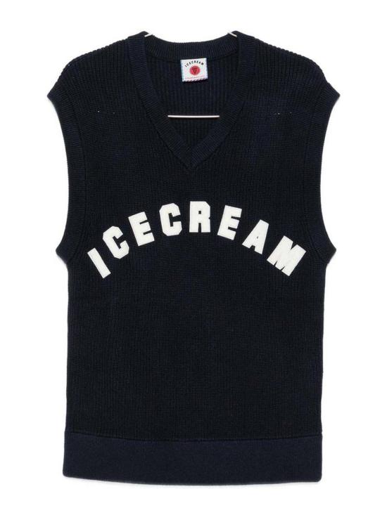 26FW 아이스크림 베스트 ICKN26327NAVY DARK BLUE