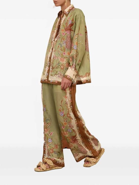 26FW 짐머만 셔츠 8686TSS262KHSF LIGHT BROWN - ZIMMERMANN