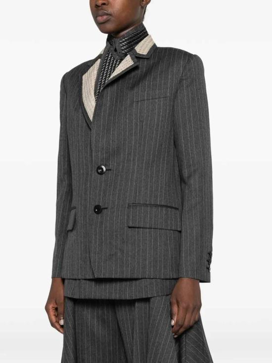 26FW 사카이 수트 팬츠 2608632BLACK - SACAI