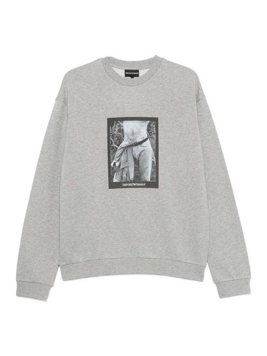 26FW 엠포리오 아르마니 탑 EM006933AF27740F8301 GREY