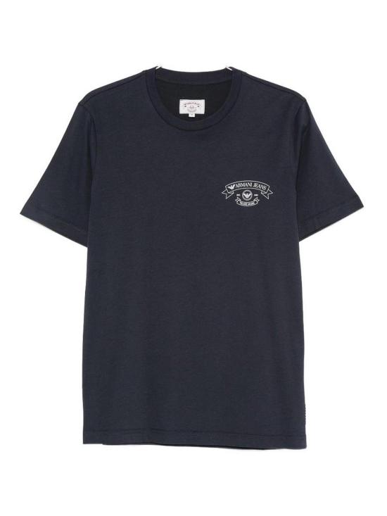 26FW 엠포리오 아르마니 반팔 티셔츠 EM005926AF29996UB102 DARK BLUE