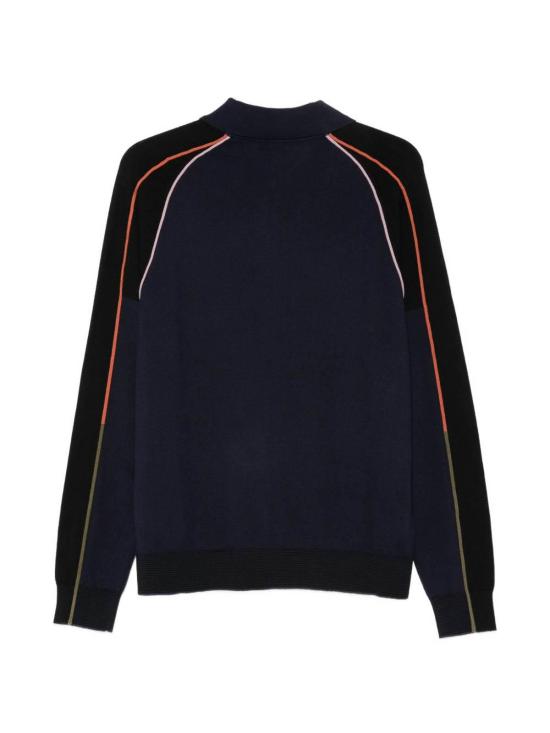26FW 폴 스미스 집업 니트 M2RA056W2282649 DARK BLUE - PAUL SMITH